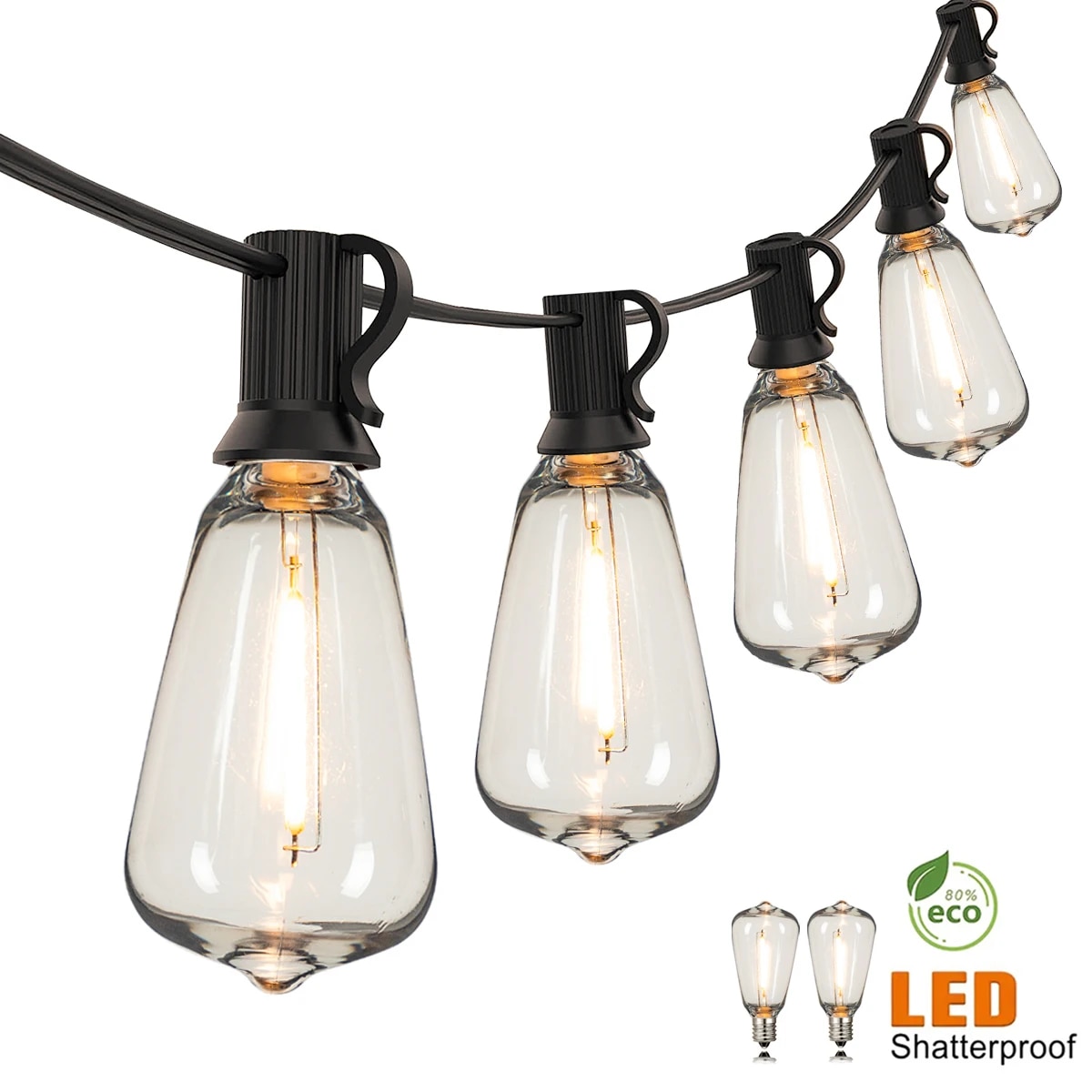 Self Watering Insert - Guirlande lumineuse extérieure ST38 avec prise