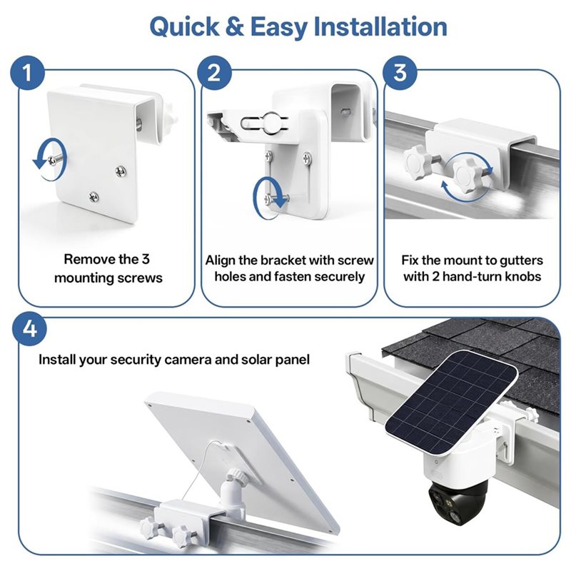 Support de fixation pour goutt - Eufy Camera S340 avis et prix
