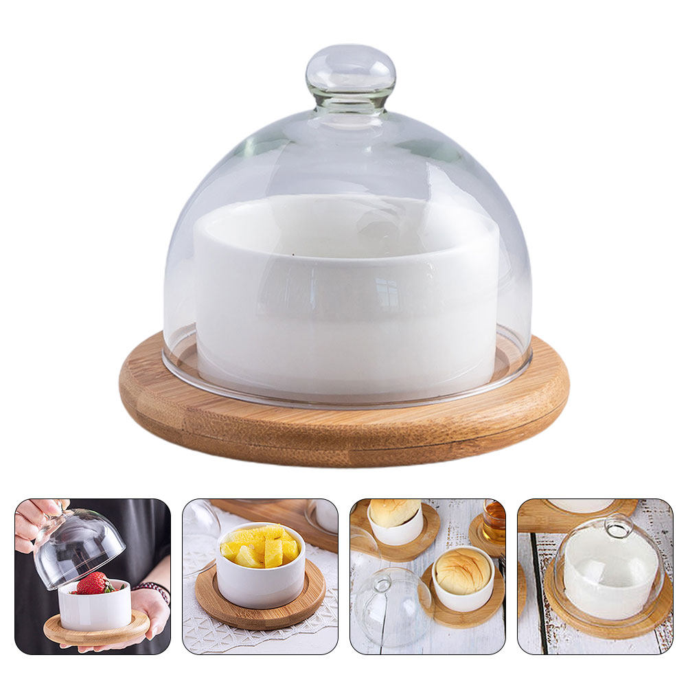 Ensemble de saladiers en céram - Plastic Dome Clear avis et prix